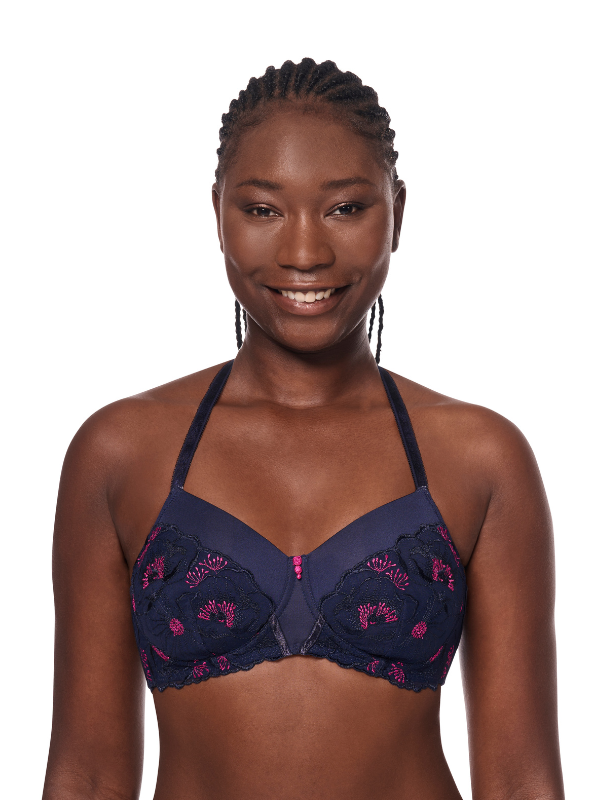 Amoena Delila Voorgevormde Prothese BH 45109 | blue magenta