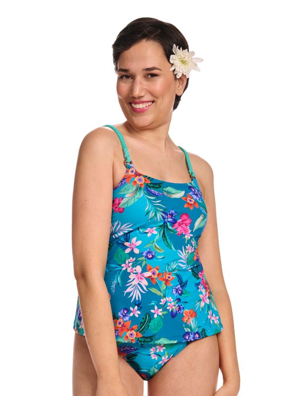 Amoena Prothese Tankini Alvor 71769 | turquoise multi