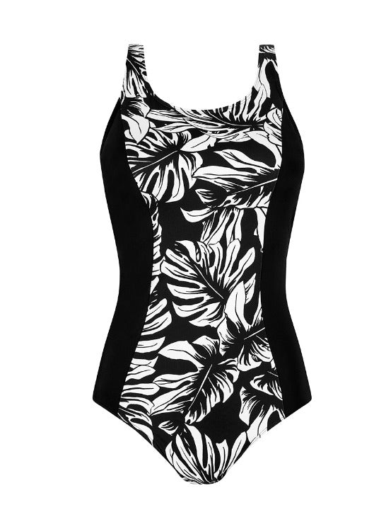 Amoena Prothese Badpak Koh Samui 71694 zwart/wit