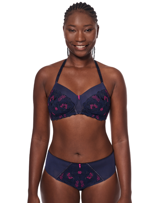 Amoena Delila Heupslip 45111 | blue magenta