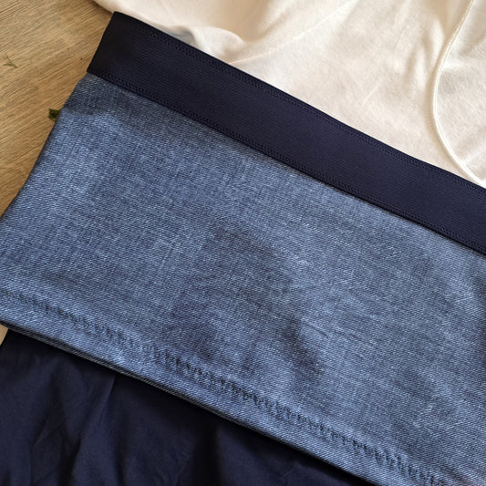 Zwemband in effen lycra | kleur jeans kleur