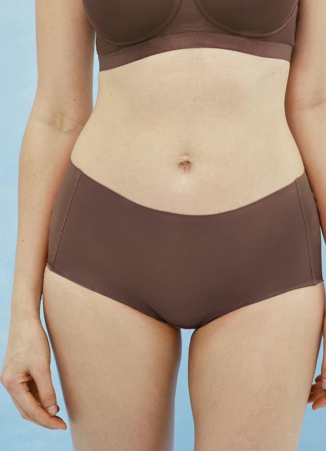 Megami High Waist Seamless M7108 slip | Cinnamon