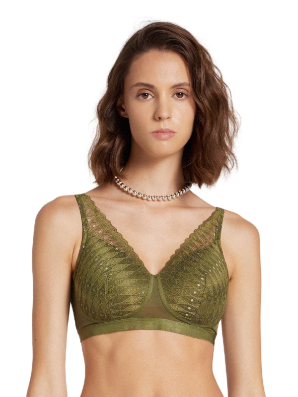 Megami Voorgevormde Prothese BH M9109 | olive (olijfgroen)