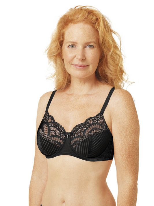 Amoena Karolina Voorgevormde Prothese BH 44764 zwart