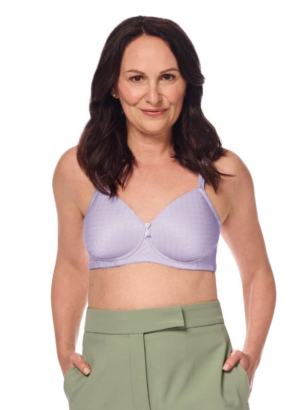 Amoena Cara Voorgevormde Prothese BH 45074| lavender (lila)