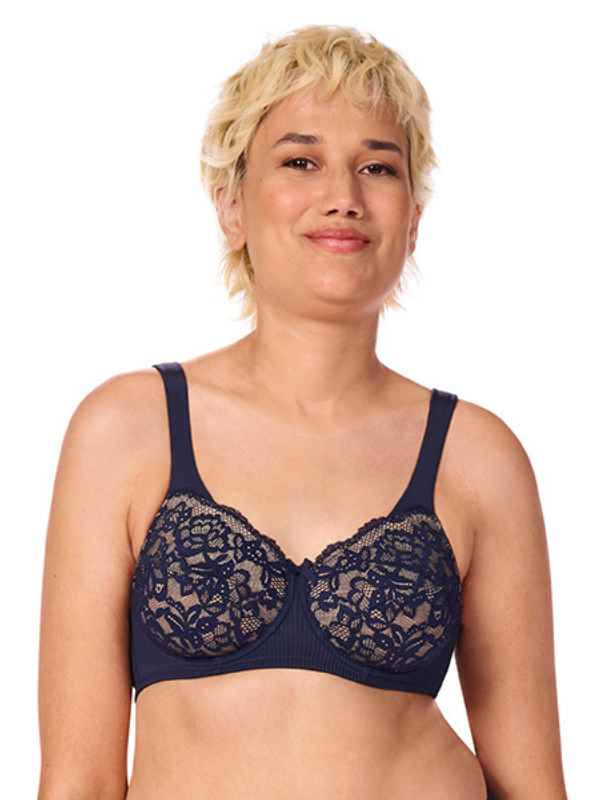 Amoena Kyra Prothese BH 45060 met beugel | blauw