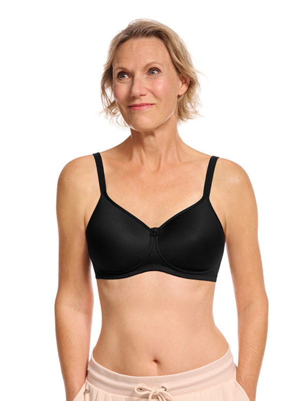 Amoena Mara Voorgevormde Prothese BH 44865 kleur zwart