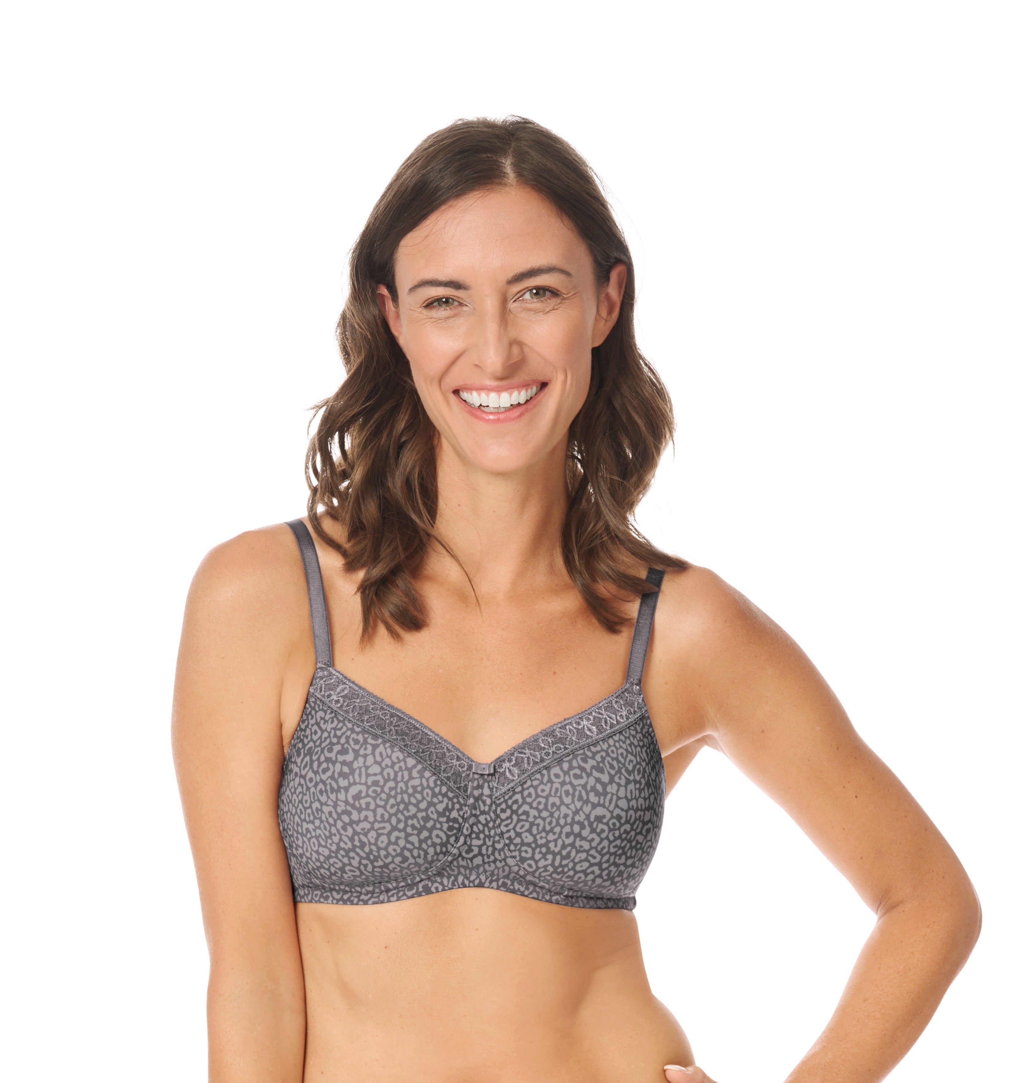 Amoena Bliss Voorgevormde Prothese BH 44884 | licht grijs