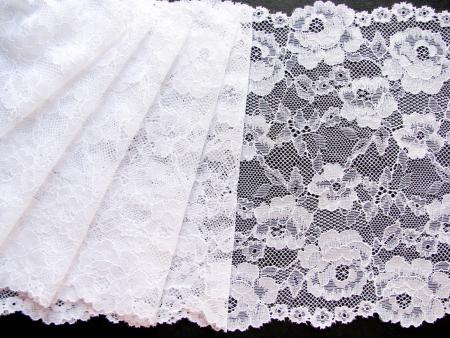 Stomaband kant | kleur wit