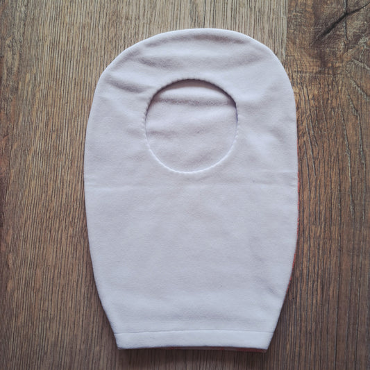 Stoma hoesje / cover | zwart en wit