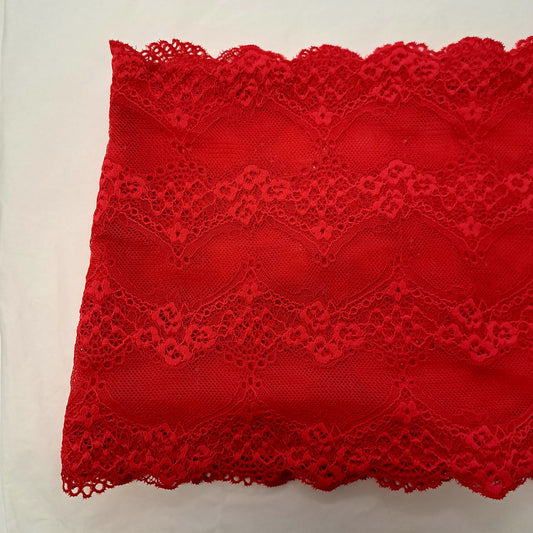 Stomaband kant | kleur rouge bloem