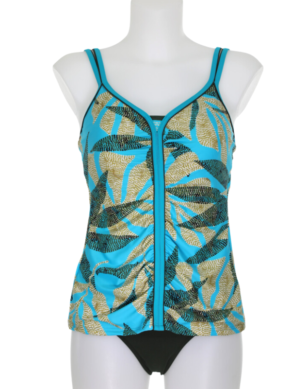 Sunflair Prothese Tankini 28021 | aqua blauw / groen