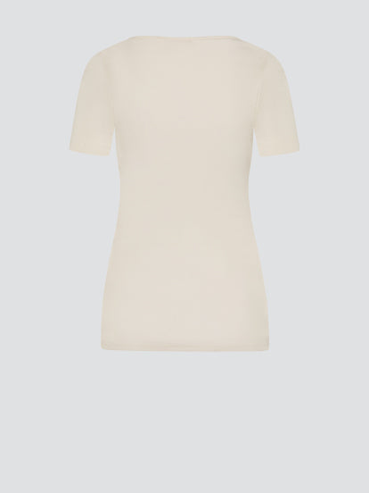 Comazo dames T-shirt biokatoen kleur wit