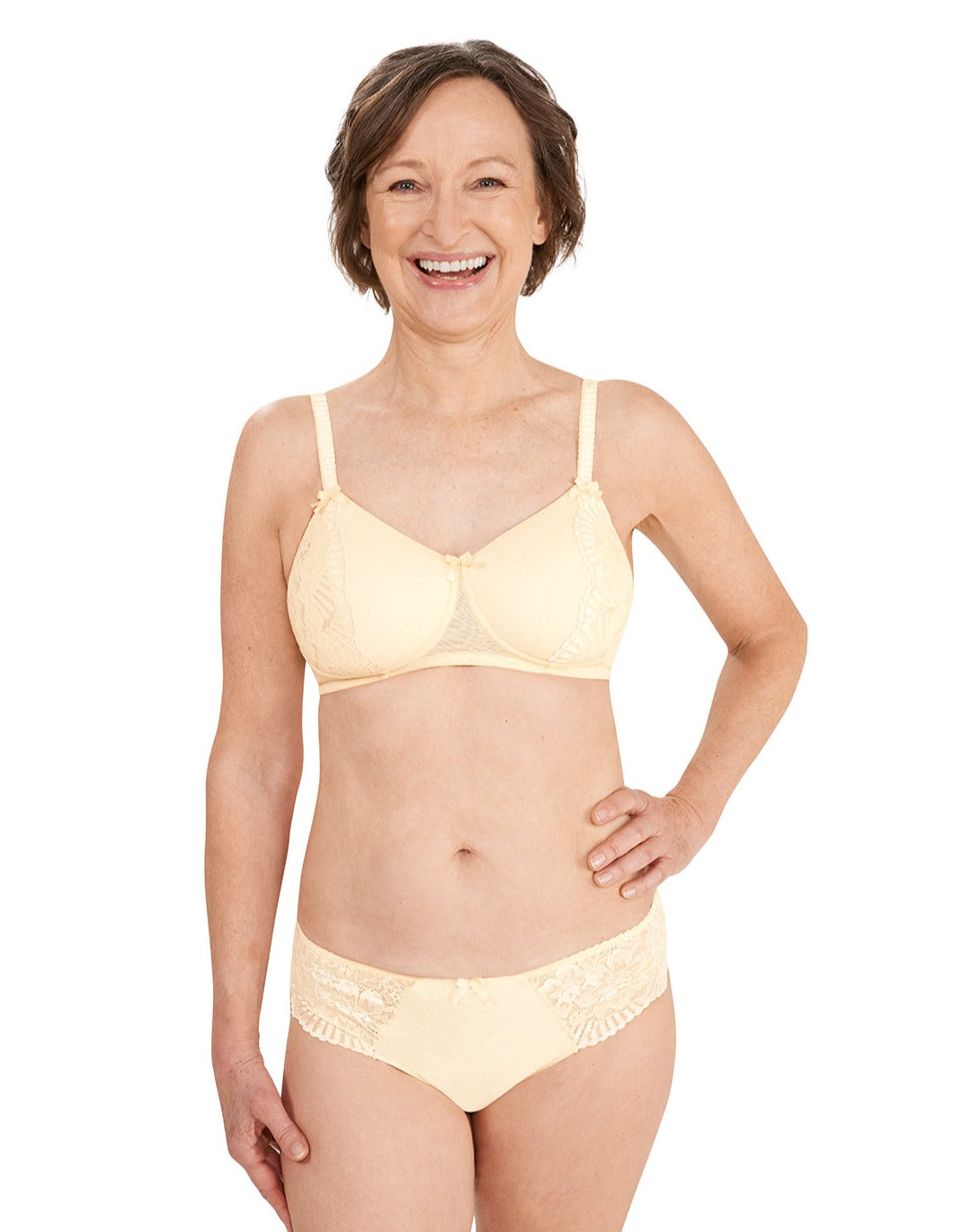 Amoena Mariella voorgevormde prothese BH 44836 | vanilla