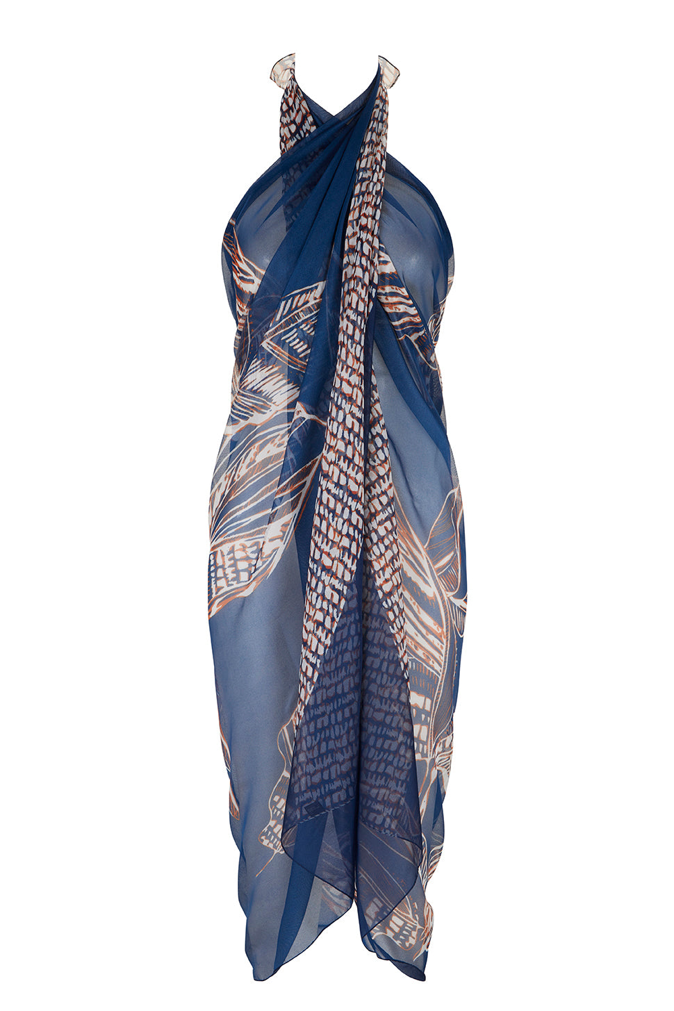 Amoena Lanzarote pareo 71630 blauw