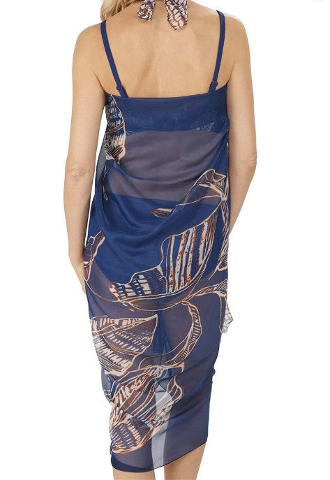 Amoena Lanzarote pareo 71630 blauw
